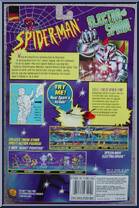 Spider-Man (Steel-Shock) from Spider-Man - Electro-Spark manufactured by Toy Biz [Back]