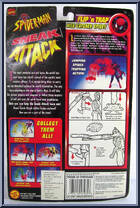 Spider-Man (Web Catcher) from Spider-Man - Flip 'N Trap manufactured by Toy Biz [Back]