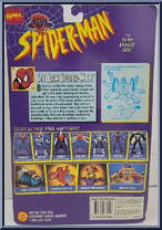 Spider-Man (Six Arm) from Spider-Man - Animated - Series 5 manufactured by Toy Biz [Back]