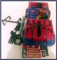 Web Runner (with Spider-Man) from Spider-Man - Vehicles manufactured by Toy Biz [Loose]