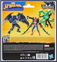 Spider-Man from Spider-Man - VenomVersus - Spider-Man manufactured by Hasbro [Back]