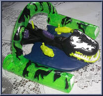 Venom's Water Viper from Spider-Man - Web Splashers - Wave Rider manufactured by Toy Biz [Loose]