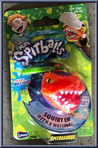Spitosaurus from Spitballs - Green Cards manufactured by Lanard Toys [Front]