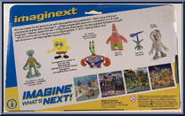 Spongebob Squarepants Figure Pack from Spongebob Squarepants - Basic Series manufactured by Fisher-Price [Back]