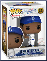 Jackie Robinson (Batting) from Sports Legends - Pop! Vinyl Figures manufactured by Funko [Front]