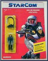 Sgt. Ed Kramer from Starcom - Star Wing manufactured by Coleco [Front]