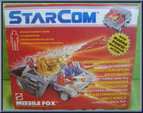 Missile Fox (Tactical Launching Vehicle) from Starcom - Vehicles manufactured by Coleco [Front]