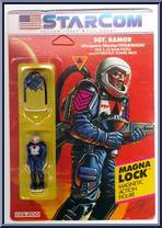 Sgt. Ramor from Starcom - Starmada Invasion manufactured by Coleco [Front]