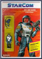 Sgt. Red Baker from Starcom - Star Wing manufactured by Coleco [Front]