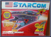 Shadow Bandit (Enemy Pod Lifter) from Starcom - Vehicles manufactured by Coleco [Front]