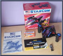 Shadow Vampire (Enemy VTOL Fighter) from Starcom - Vehicles manufactured by Coleco [Loose]