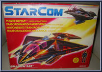 Shadowbat (Battle Cruiser) from Starcom - Vehicles manufactured by Coleco [Front]