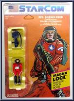 PFC Shawn Reed from Starcom - Starbase Command manufactured by Coleco [Front]