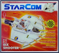 Six Shooter from Starcom - Vehicles manufactured by Coleco [Front]