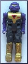 Col. James Derringer / Capt. Hydrone from Starcom - Basic Series manufactured by Mattel [Loose]