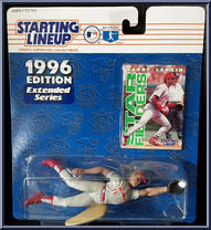 Barry Larkin from Starting Lineup - Baseball - 1996 Series manufactured by Kenner [Front]