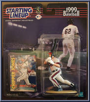 Chipper Jones from Starting Lineup - Baseball - 1999 Series manufactured by Kenner [Front]
