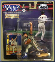David Wells (Extended) from Starting Lineup - Baseball - 1999 Series manufactured by Kenner [Front]
