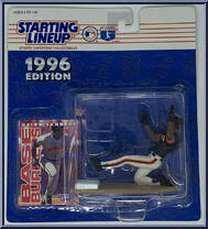 Deion Sanders from Starting Lineup - Baseball - 1996 Series manufactured by Kenner [Front]