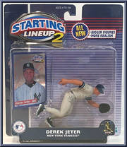 Derek Jeter from Starting Lineup - Baseball - 2001 Series manufactured by Kenner [Front]