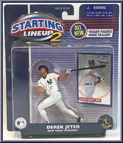 Derek Jeter from Starting Lineup - Baseball - 2001 Series manufactured by Kenner [Front]