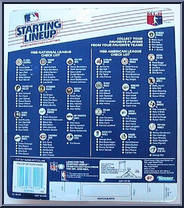 Dwight Gooden from Starting Lineup - Baseball - 1988 Series manufactured by Kenner [Back]