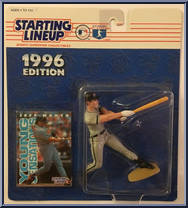 Jeff Manto from Starting Lineup - Baseball - 1996 Series manufactured by Kenner [Front]