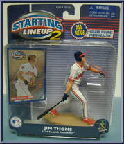 Jim Thome from Starting Lineup - Baseball - 2001 Series manufactured by Kenner [Front]
