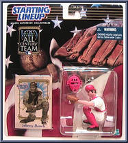 Johnny Bench from Starting Lineup - Baseball - All Century Team manufactured by Kenner [Front]
