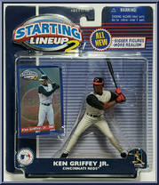 Ken Griffey Jr from Starting Lineup - Baseball - 2001 Series manufactured by Kenner [Front]