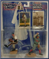 Greg Maddux / Cy Young from Starting Lineup - Baseball - Classic Doubles - 1997 manufactured by Kenner [Front]
