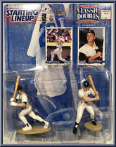 Mark McGwire / Roger Maris from Starting Lineup - Baseball - Classic Doubles - 1997 manufactured by Kenner [Front]
