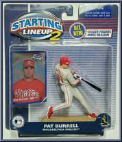 Pat Burrell from Starting Lineup - Baseball - 2001 Series manufactured by Kenner [Front]