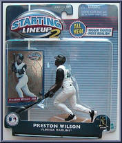 Preston Wilson from Starting Lineup - Baseball - 2001 Series manufactured by Kenner [Front]