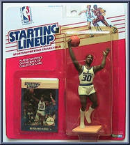 Bernard King from Starting Lineup - Basketball - 1988 Series manufactured by Kenner [Front]