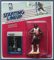 Dennis Hopson from Starting Lineup - Basketball - 1988 Series manufactured by Kenner [Front]