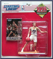 Jeff Hornacek from Starting Lineup - Basketball - 1995 Series manufactured by Kenner [Front]