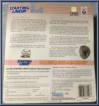 Phil Niekro from Starting Lineup - Cooperstown Collection - 1998 Series manufactured by Kenner [Back]