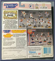 Whitey Ford from Starting Lineup - Cooperstown Collection - 1995 Series manufactured by Kenner [Back]