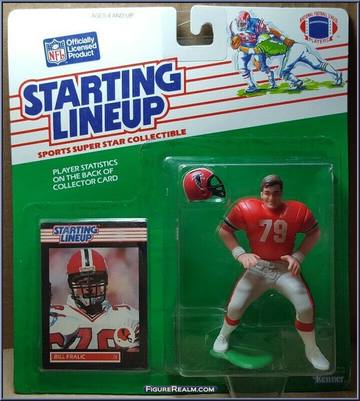 Bill Fralic - Starting Lineup - Football - 1989 Series - Kenner Action ...