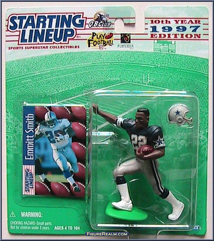 Emmitt Smith - Starting Lineup - Football - 1997 Series - Kenner Action ...