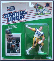 Carl Ekern from Starting Lineup - Football - 1988 Series manufactured by Kenner [Front]