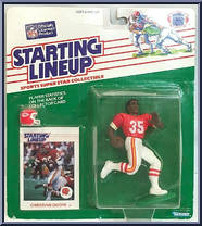 Christian Okoye from Starting Lineup - Football - 1988 Series manufactured by Kenner [Front]
