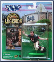 Dick Butkus from Starting Lineup - Football - Hall of Fame Legends - 1998 manufactured by Kenner [Front]