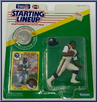 Herschel Walker from Starting Lineup - Football - 1991 Series manufactured by Kenner [Front]