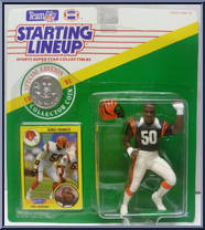 James Francis from Starting Lineup - Football - 1991 Series manufactured by Kenner [Front]