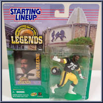 Joe Greene from Starting Lineup - Football - Hall of Fame Legends - 1998 manufactured by Kenner [Front]