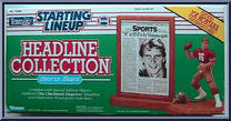Joe Montana from Starting Lineup - Football - Headline Collection - 1991 manufactured by Kenner [Front]