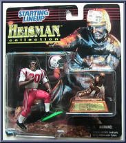 Johnny Rodgers from Starting Lineup - Football - Heisman Collection - 1997 manufactured by Kenner [Front]