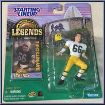 Ray Nitschke from Starting Lineup - Football - Hall of Fame Legends - 1998 manufactured by Kenner [Front]